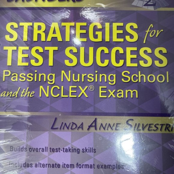 SAUNDERS STRATEGIES FOR TEST SUCCESS: PASSING NURSING Silvestri Phd Rn CD-ROM - Picture 3 of 9